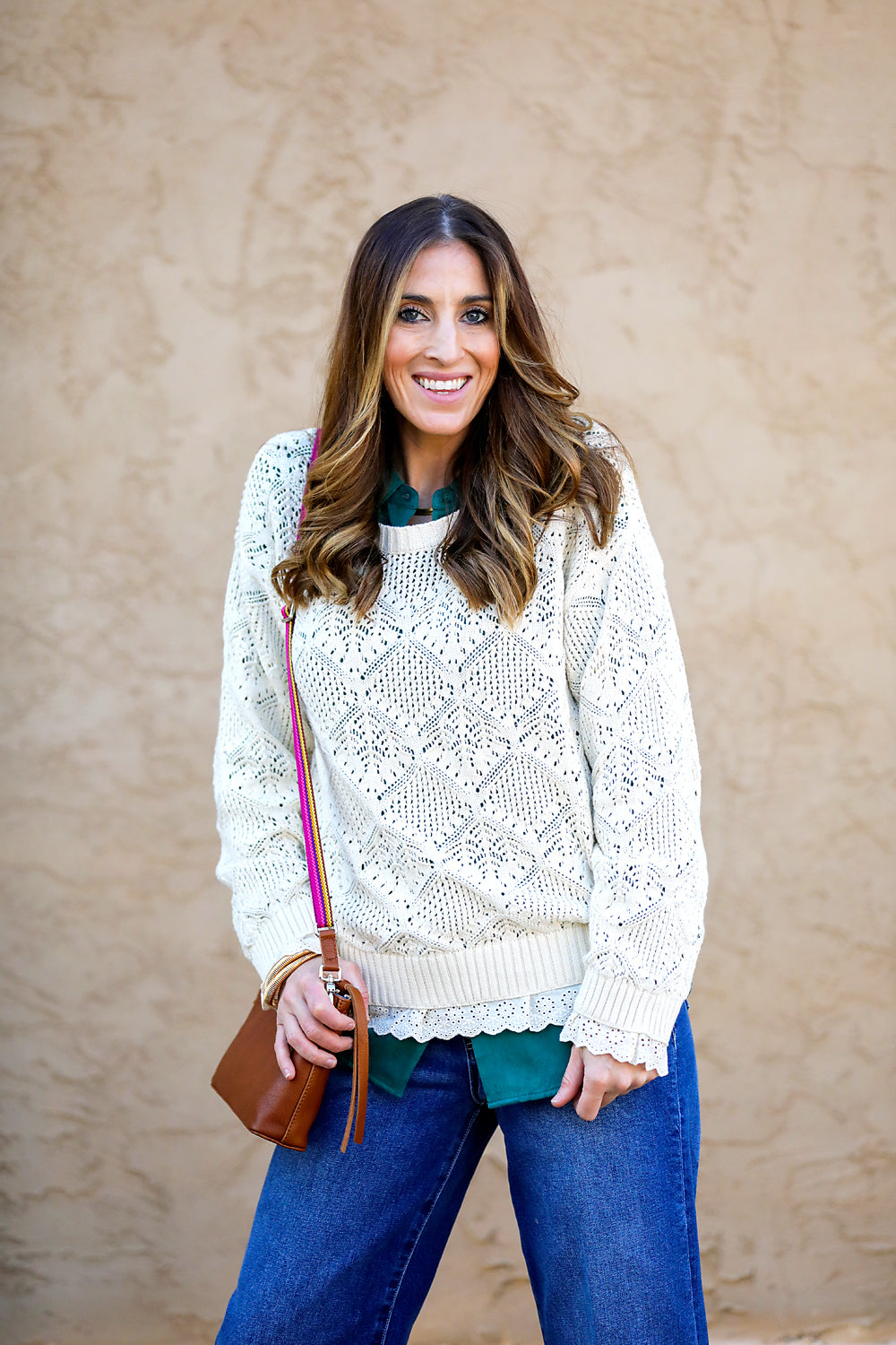 Another Love Torrance Lace Sweater Sweater - The Attic Boutique