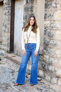 Dear John James Wide Leg Jeans Pants - The Attic Boutique