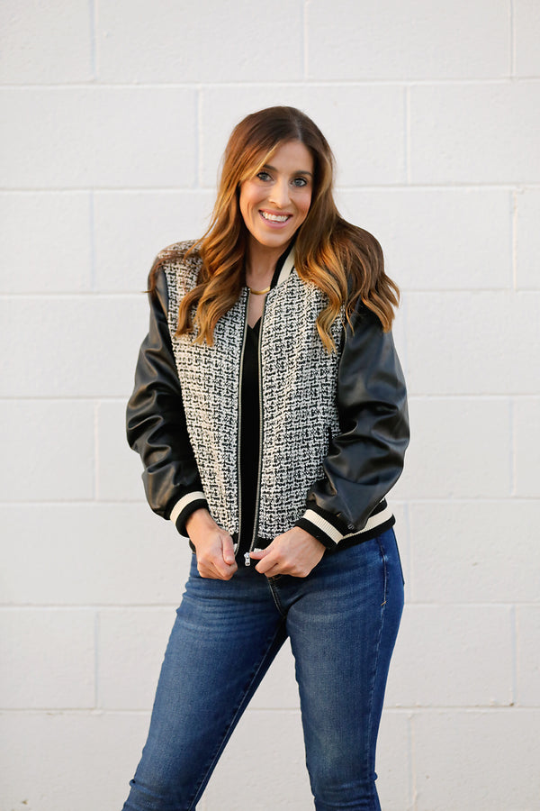 Another Love Janel Tweed Jacket  - The Attic Boutique