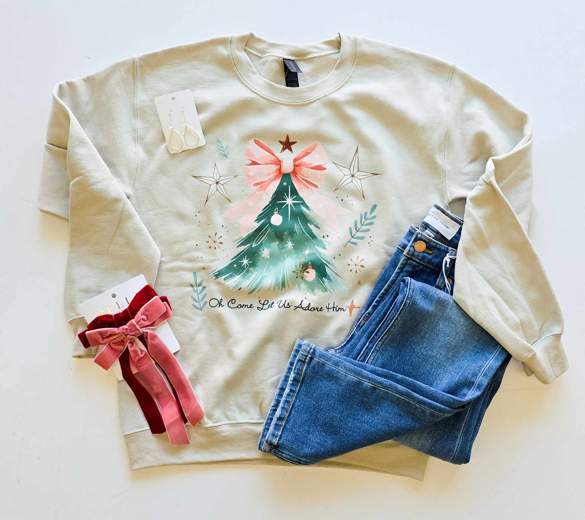 The Attic Boutique O Come Tree Sweatshirt Sweatshirt - The Attic Boutique