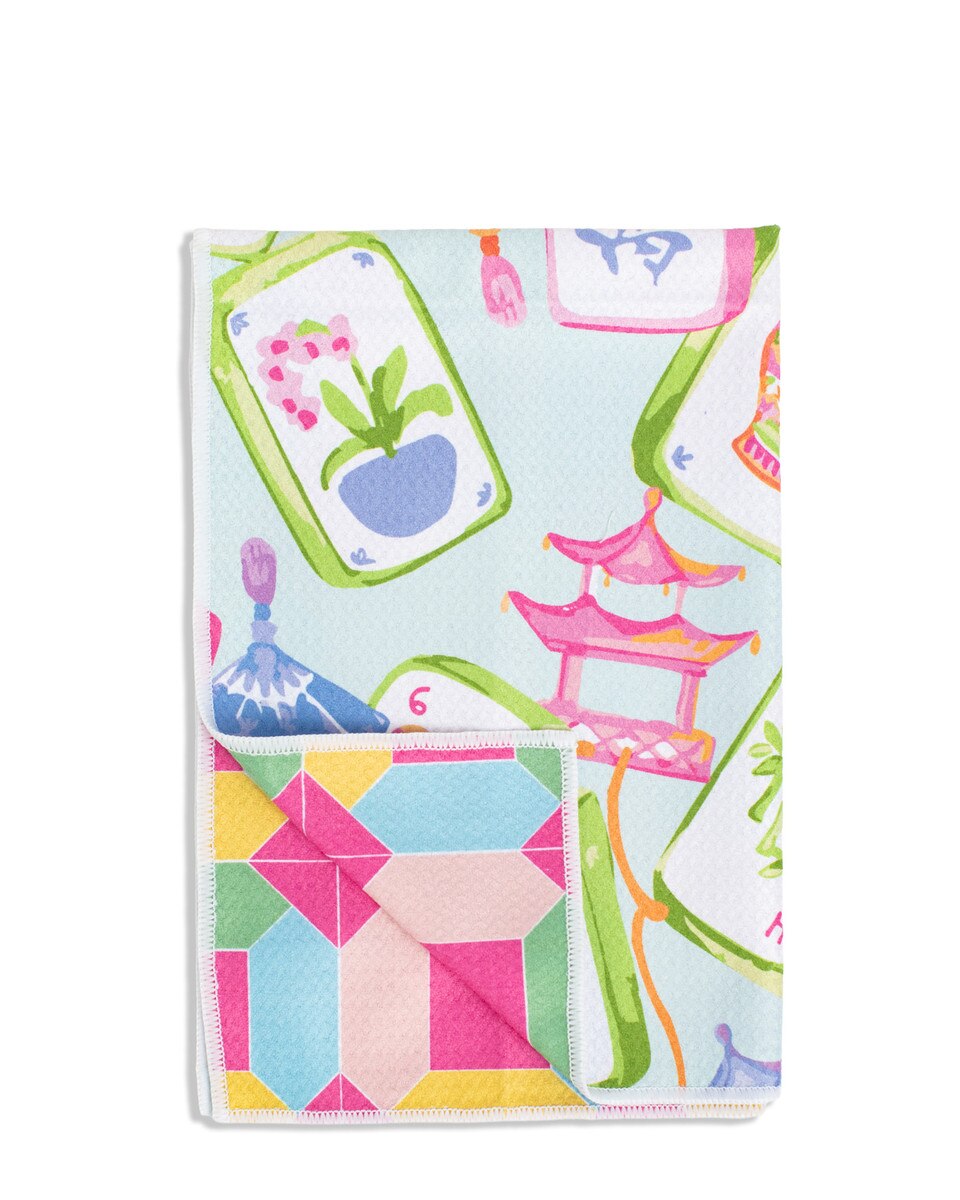 Mahjong Kitchen Towel Multi