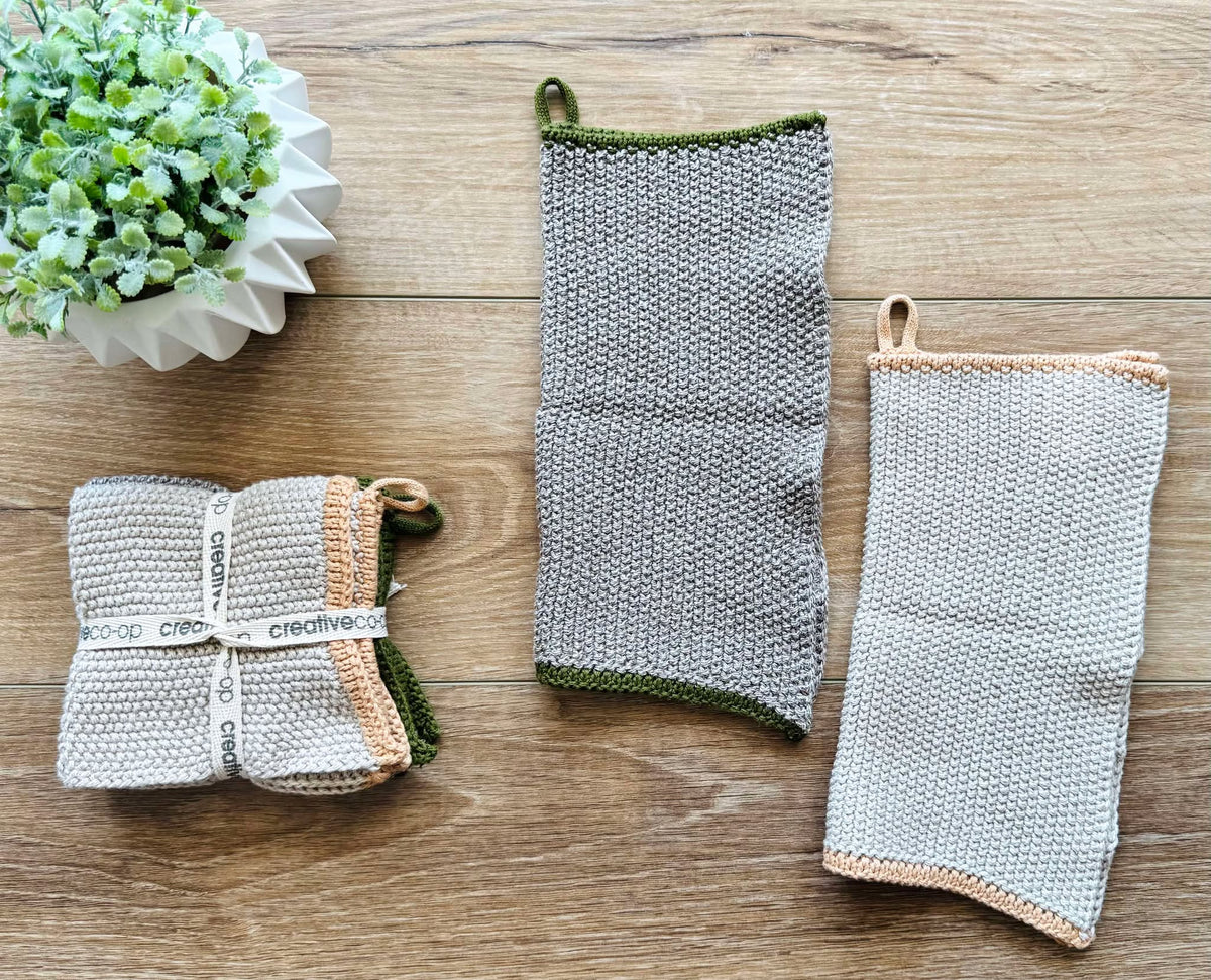 The Attic Boutique Loop Cotton Dish Cloth  - The Attic Boutique