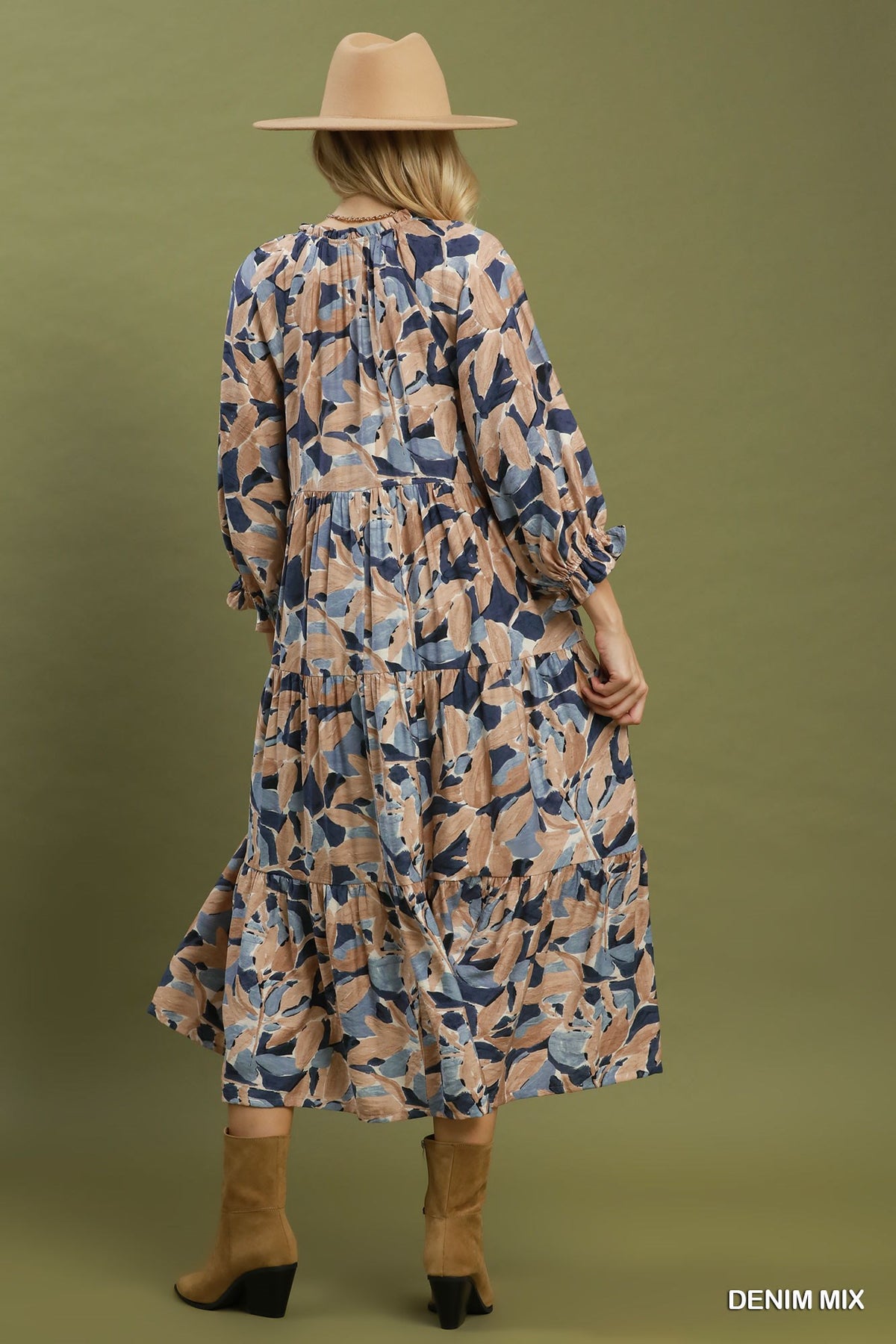 Molly Denim Mix Dress