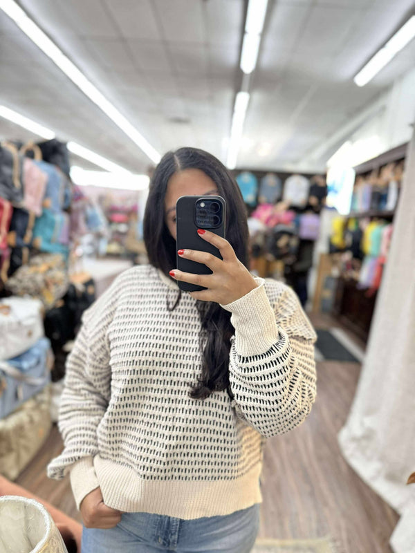 Very J Grace Casual Sweater  - The Attic Boutique