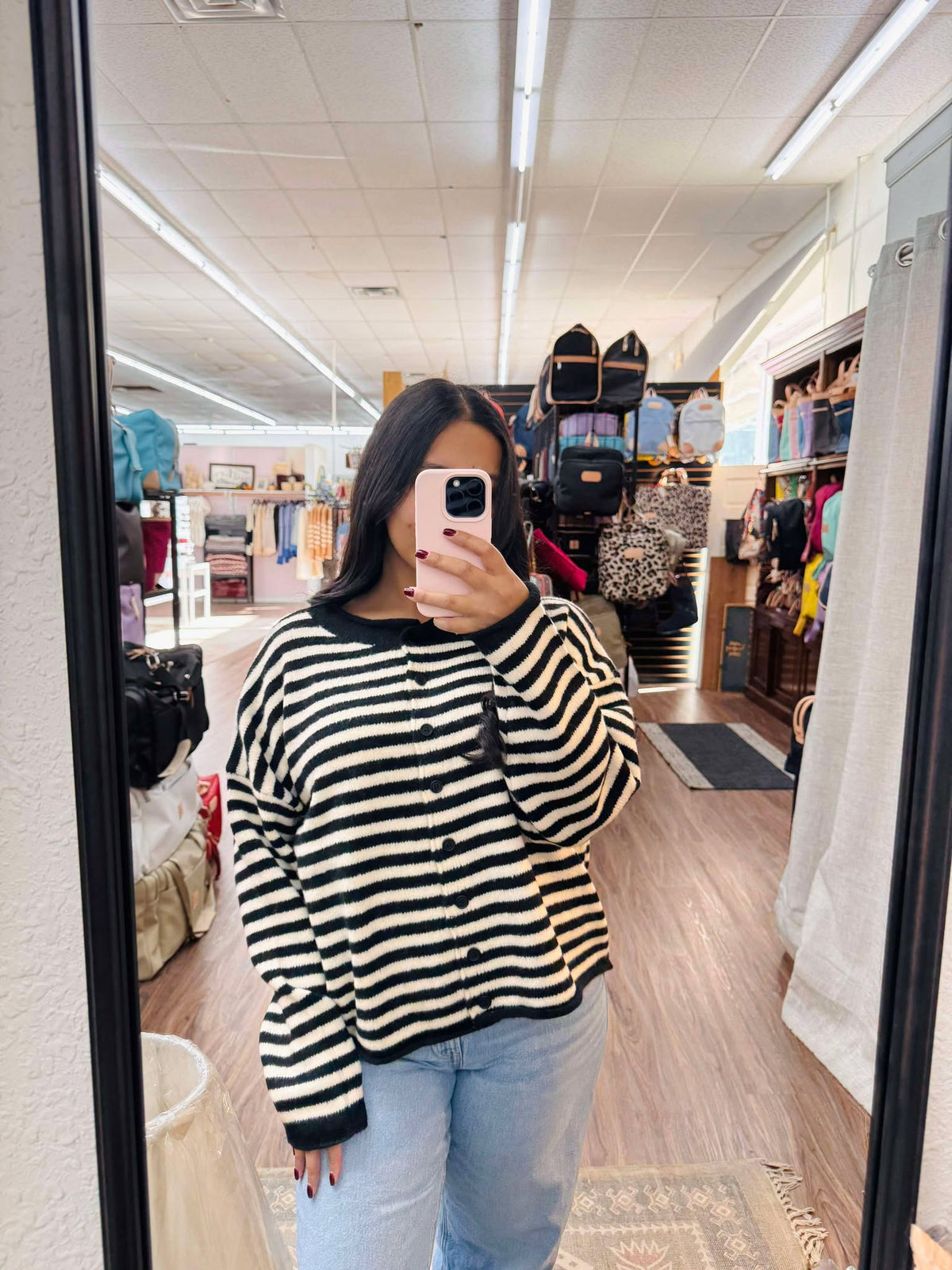 By Together Kelsey Black Cardigan  - The Attic Boutique