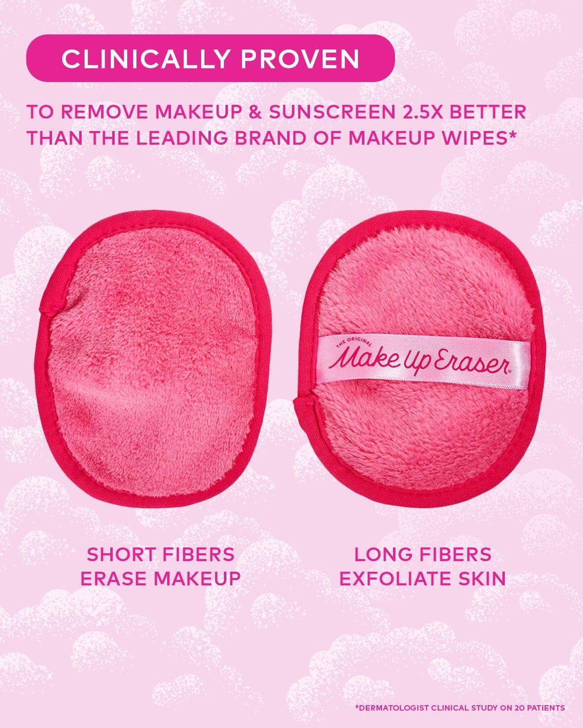 The Original MakeUp Eraser Pink 7-Day Set | Eco-Friendly MakeUp Eraser  - The Attic Boutique