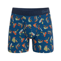 The Attic Boutique The Dry Fly Fly Fishing Ball Hammock® Pouch Underwear With Fly  - The Attic Boutique