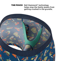 The Attic Boutique The Dry Fly Fly Fishing Ball Hammock® Pouch Underwear With Fly  - The Attic Boutique
