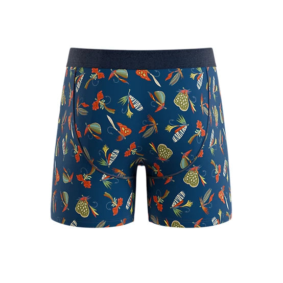 The Attic Boutique The Dry Fly Fly Fishing Ball Hammock® Pouch Underwear With Fly  - The Attic Boutique