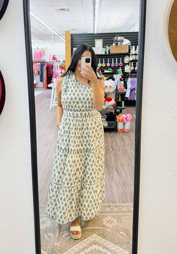 The Attic Boutique Celeste One Shoulder Dress  - The Attic Boutique