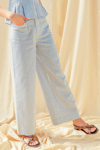The Attic Boutique Francesca Stripe Pants  - The Attic Boutique
