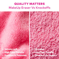 The Original MakeUp Eraser Pink 7-Day Set | Eco-Friendly MakeUp Eraser  - The Attic Boutique