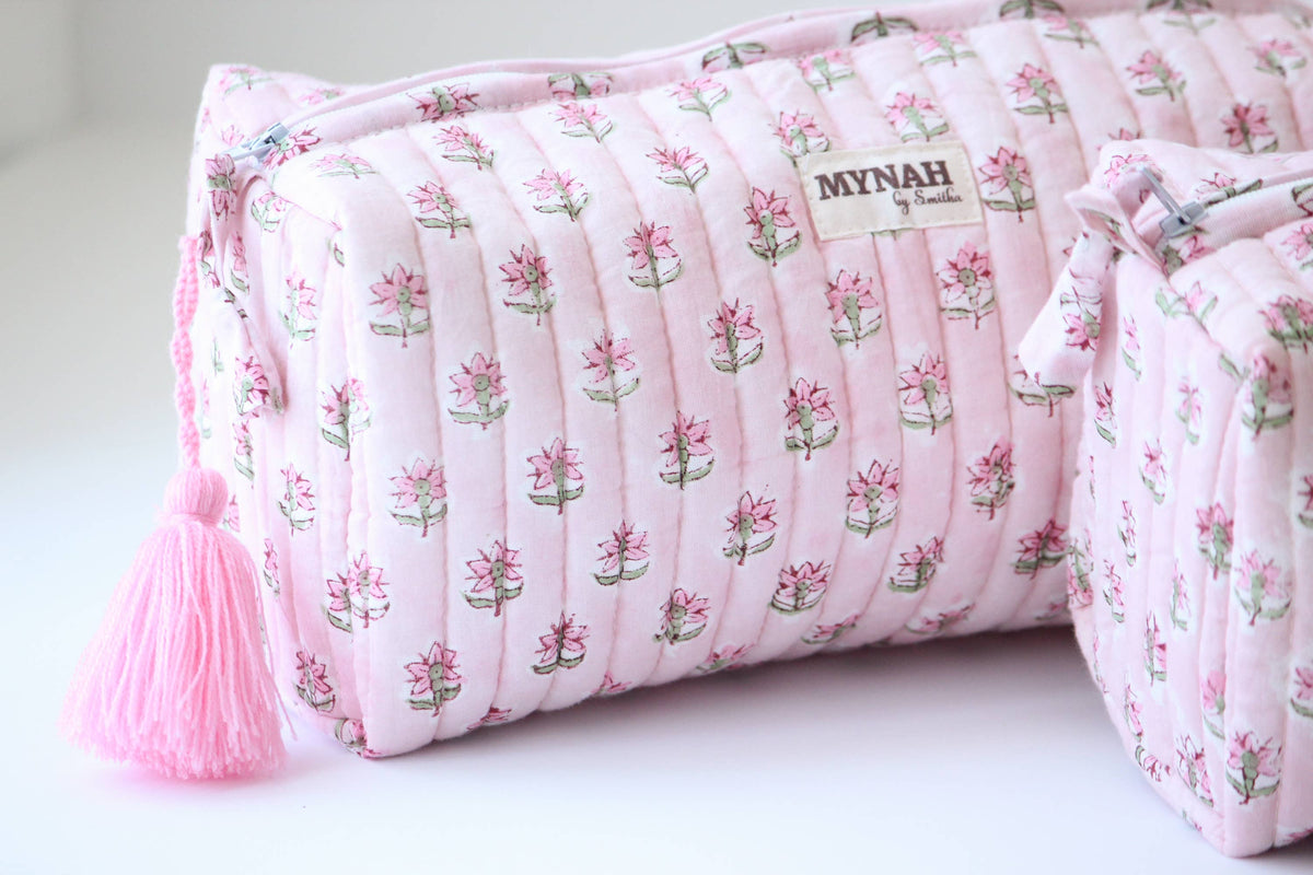 MYNAHbySmitha Rosy Mist Travel Bag- Large  - The Attic Boutique