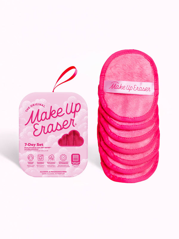 The Original MakeUp Eraser Pink 7-Day Set | Eco-Friendly MakeUp Eraser  - The Attic Boutique