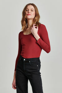 Another Love Selma Vino Long Sleeve Tee  - The Attic Boutique