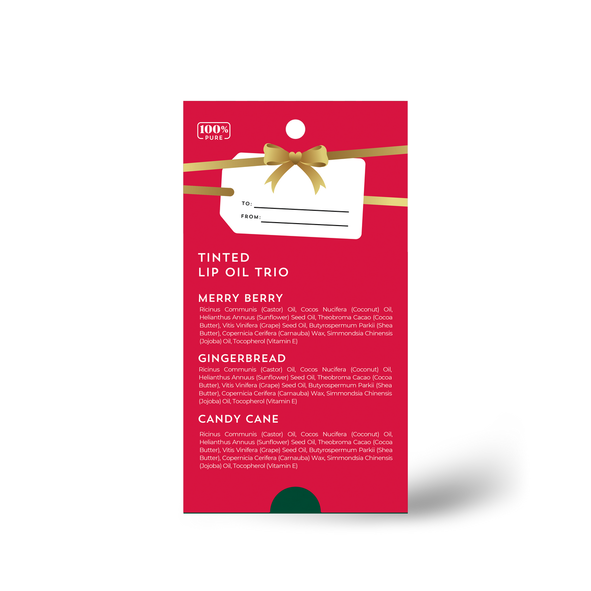 Woolzies Tinted Lip Oil Trio –  FA LA LA LA  - The Attic Boutique