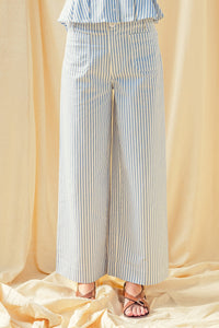 The Attic Boutique Francesca Stripe Pants  - The Attic Boutique