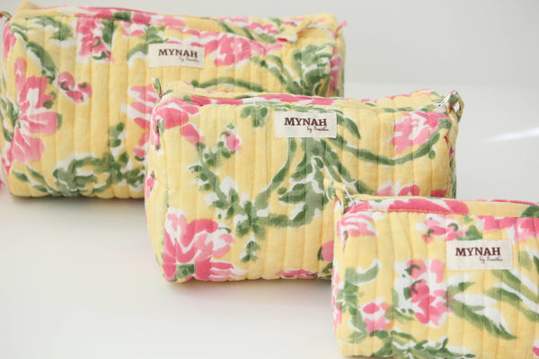 MYNAHbySmitha Camellia Travel Bags  - The Attic Boutique