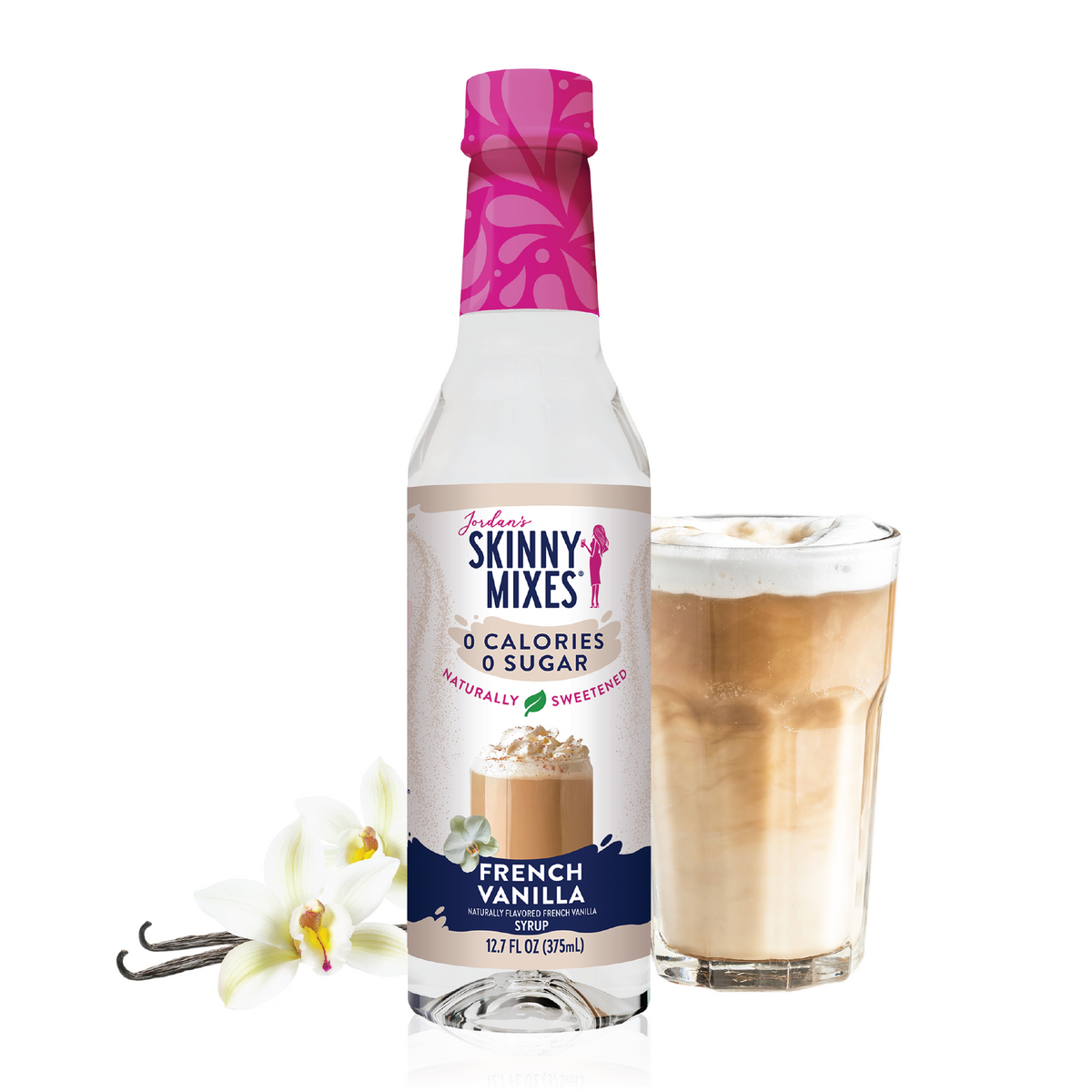 Jordan's Skinny Mixes Naturally Sweetened French Vanilla Syrup  - The Attic Boutique