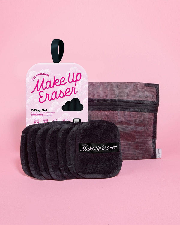 The Original MakeUp Eraser Black 7-Day Set MakeUp Eraser  - The Attic Boutique