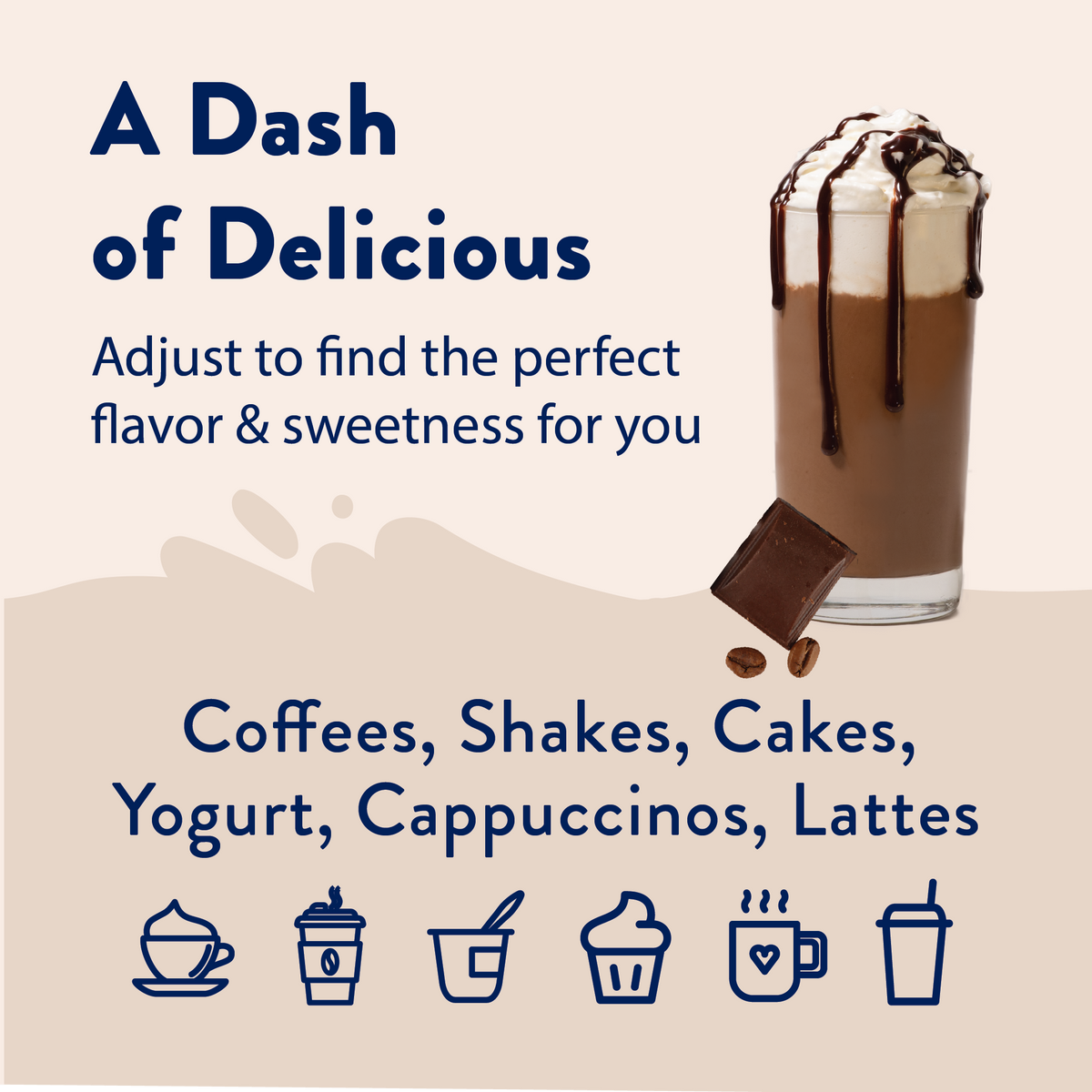 Jordan's Skinny Mixes Naturally Sweetened Chocolate Mocha Syrup - 375ml  - The Attic Boutique