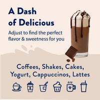 Jordan's Skinny Mixes Naturally Sweetened Chocolate Mocha Syrup - 375ml  - The Attic Boutique