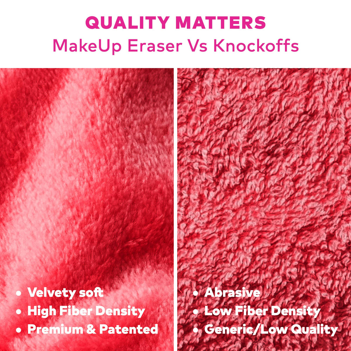The Original MakeUp Eraser Red MakeUp Eraser PRO  - The Attic Boutique