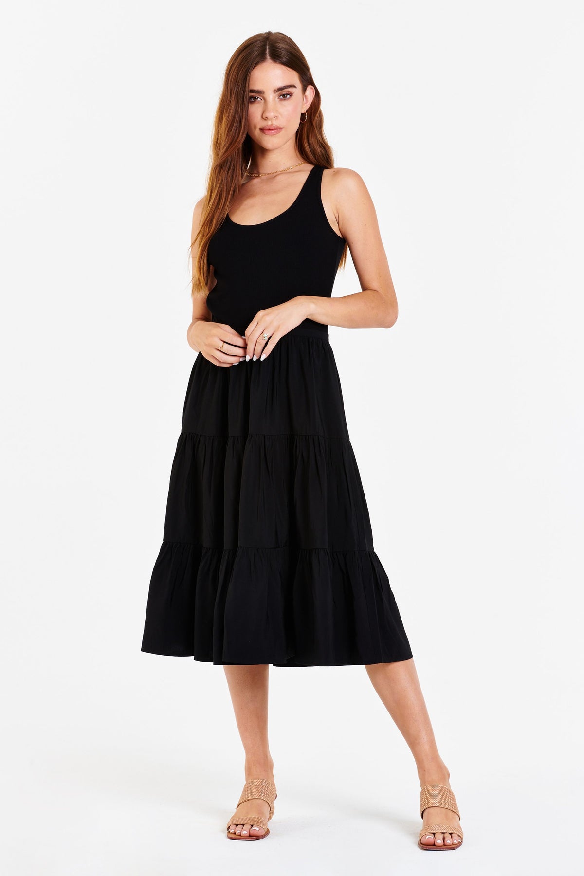 Another Love Portia Black Dress Dress - The Attic Boutique