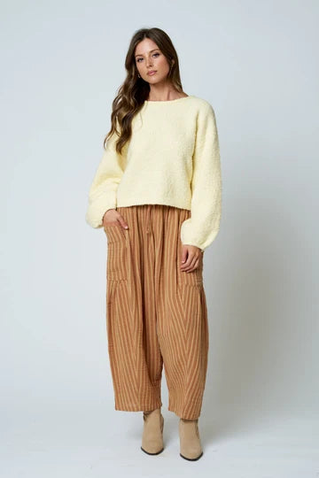 Karlee Sunshine Fuzzy Sweater