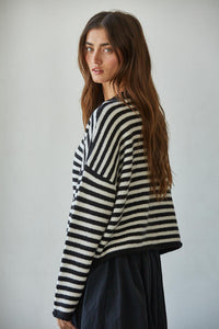 By Together Kelsey Black Cardigan  - The Attic Boutique
