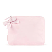 The Attic Boutique Ballet Pink Bow Crinkle Makeup Bag Bags - The Attic Boutique