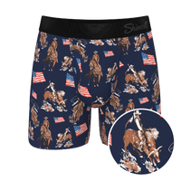 The Attic Boutique The Bootstraps & Chaps Americana Cowboy Ball Hammock® Pouch Underwear With Fly Apparel & Accessories - The Attic Boutique