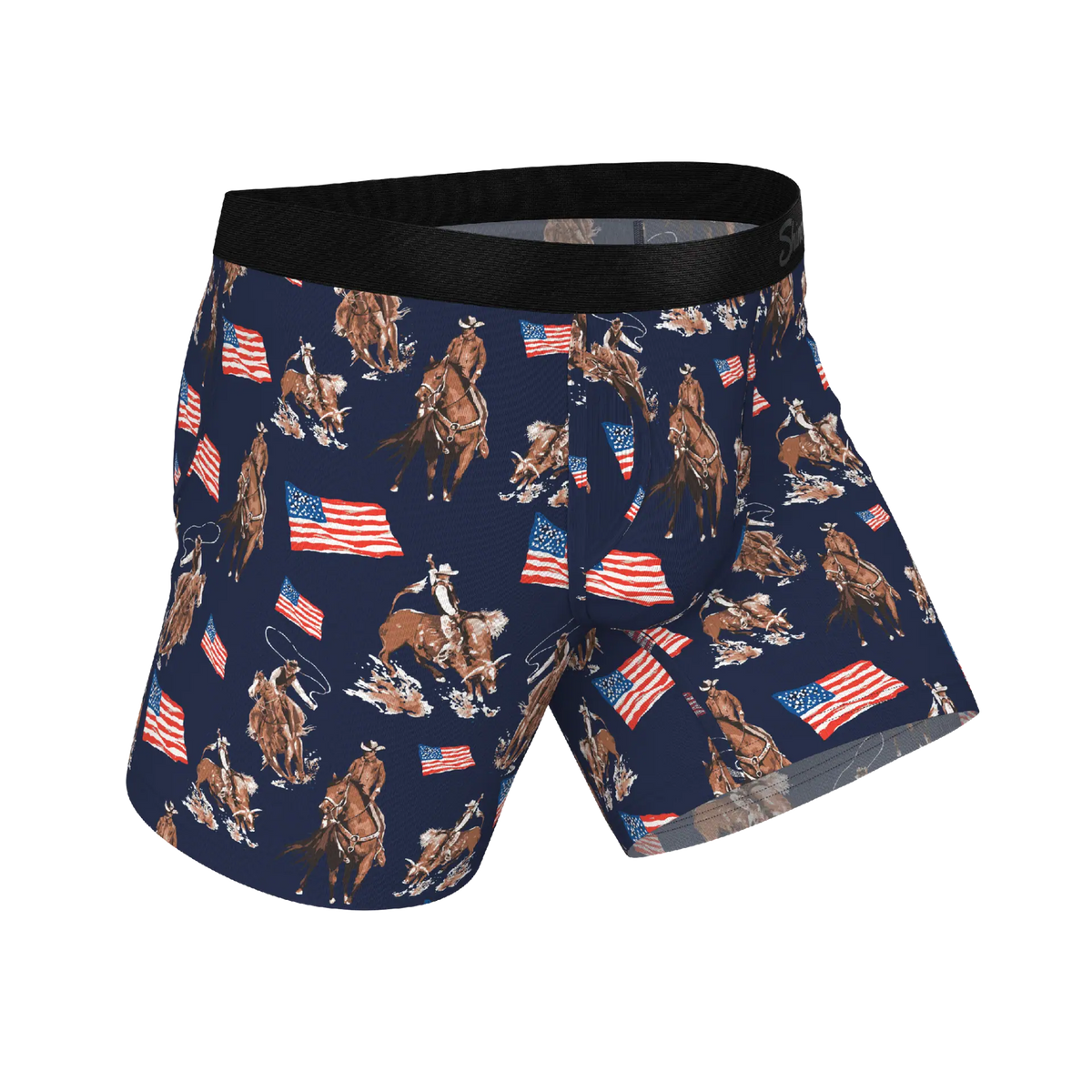The Attic Boutique The Bootstraps & Chaps Americana Cowboy Ball Hammock® Pouch Underwear With Fly Apparel & Accessories - The Attic Boutique