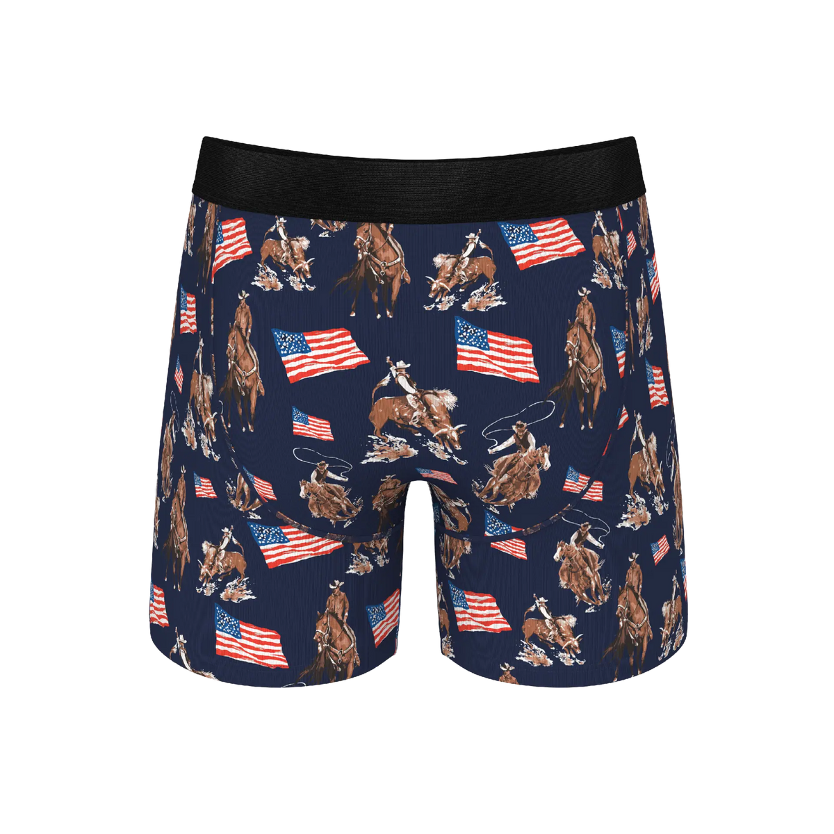 The Attic Boutique The Bootstraps & Chaps Americana Cowboy Ball Hammock® Pouch Underwear With Fly Apparel & Accessories - The Attic Boutique