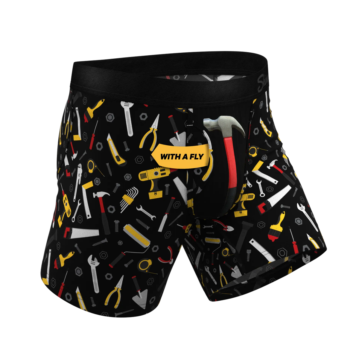 The Attic Boutique The Tool Belt Hammer and Tools Ball Hammock® Pouch Underwear With Fly  - The Attic Boutique