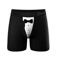 The Attic Boutique The 009 Black Tuxedo Ball Hammock® Pouch Underwear With Fly Apparel & Accessories - The Attic Boutique