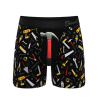 The Attic Boutique The Tool Belt Hammer and Tools Ball Hammock® Pouch Underwear With Fly  - The Attic Boutique