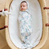 Copper Pearl Daphne Knit Swaddle Blanket  - The Attic Boutique