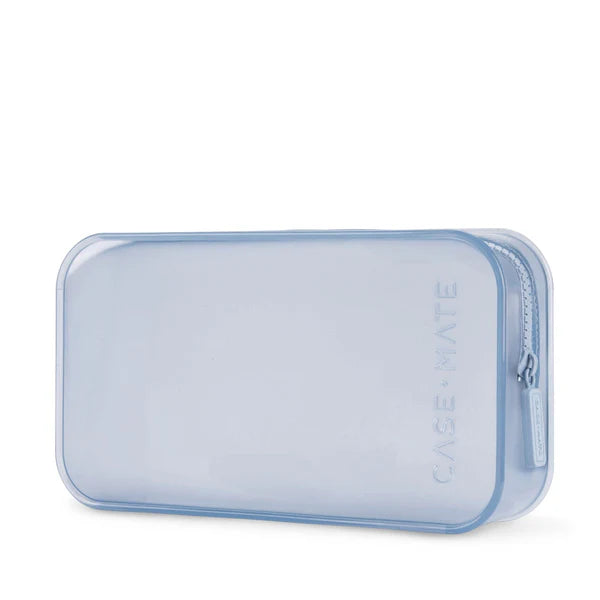 The Attic Boutique Carolina Blue Jelly Makeup Bag Bags - The Attic Boutique