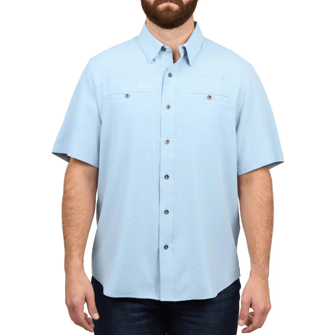 GameGuard Coastal Blue Maverick Shirt Apparel & Accessories - The Attic Boutique