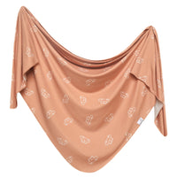 Copper Pearl Cooper Knit Swaddle Blanket  - The Attic Boutique