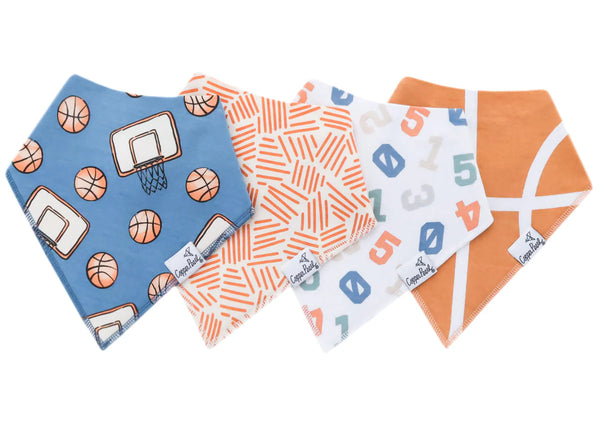 Copper Pearl Dunk Bandana Bib Set (4pk) Baby - The Attic Boutique