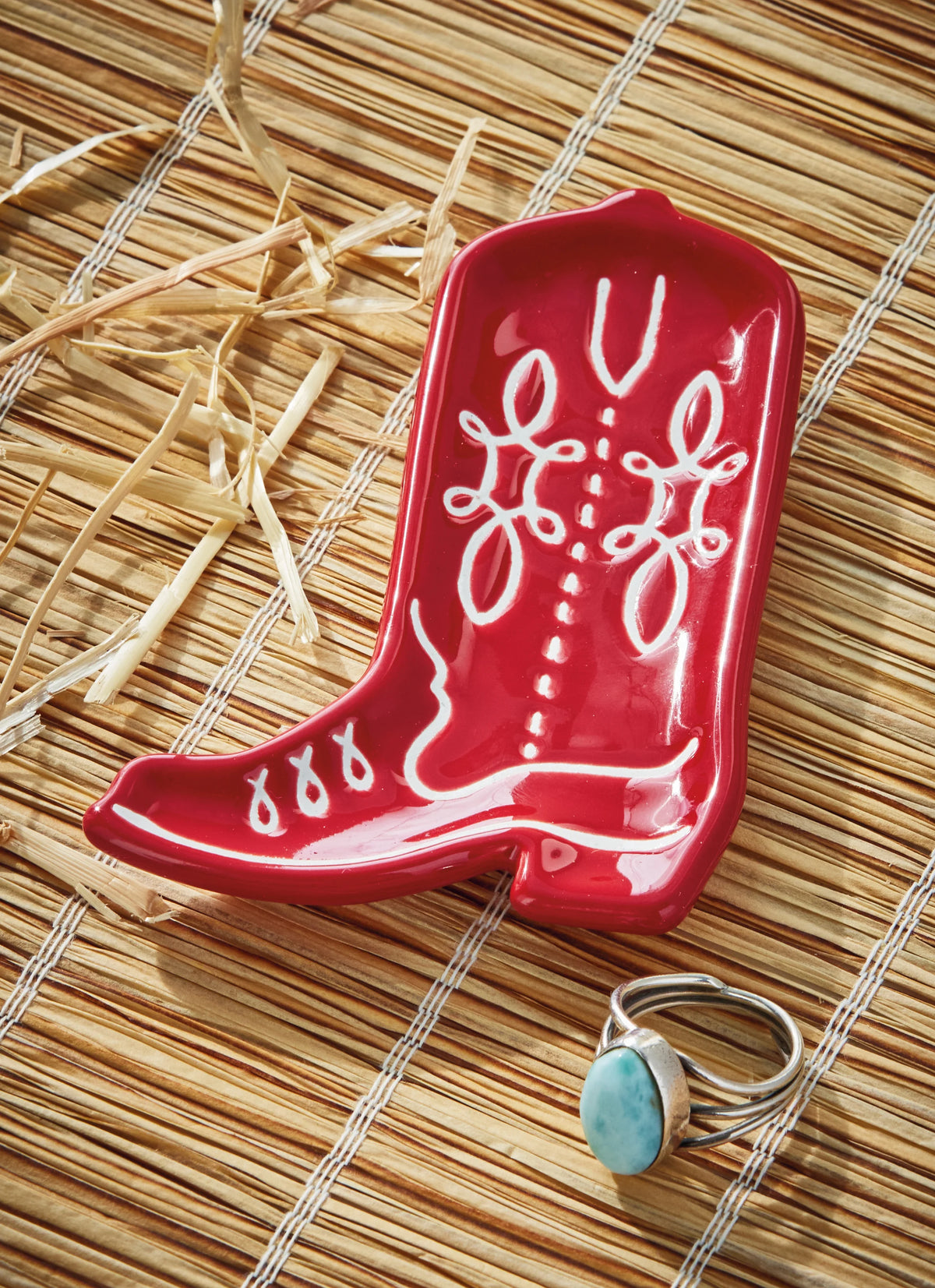 Cowboy Boot Trinket Dish