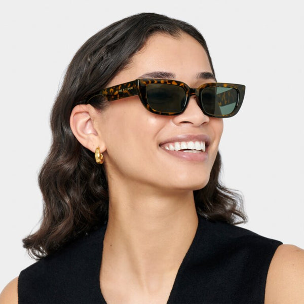 Katie Loxton Figi Sunglasses in Brown Tortoiseshell  - The Attic Boutique