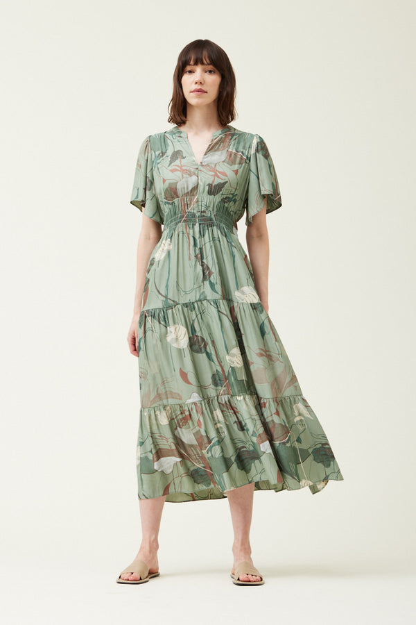 The Attic Boutique Foliage Dress Dress - The Attic Boutique