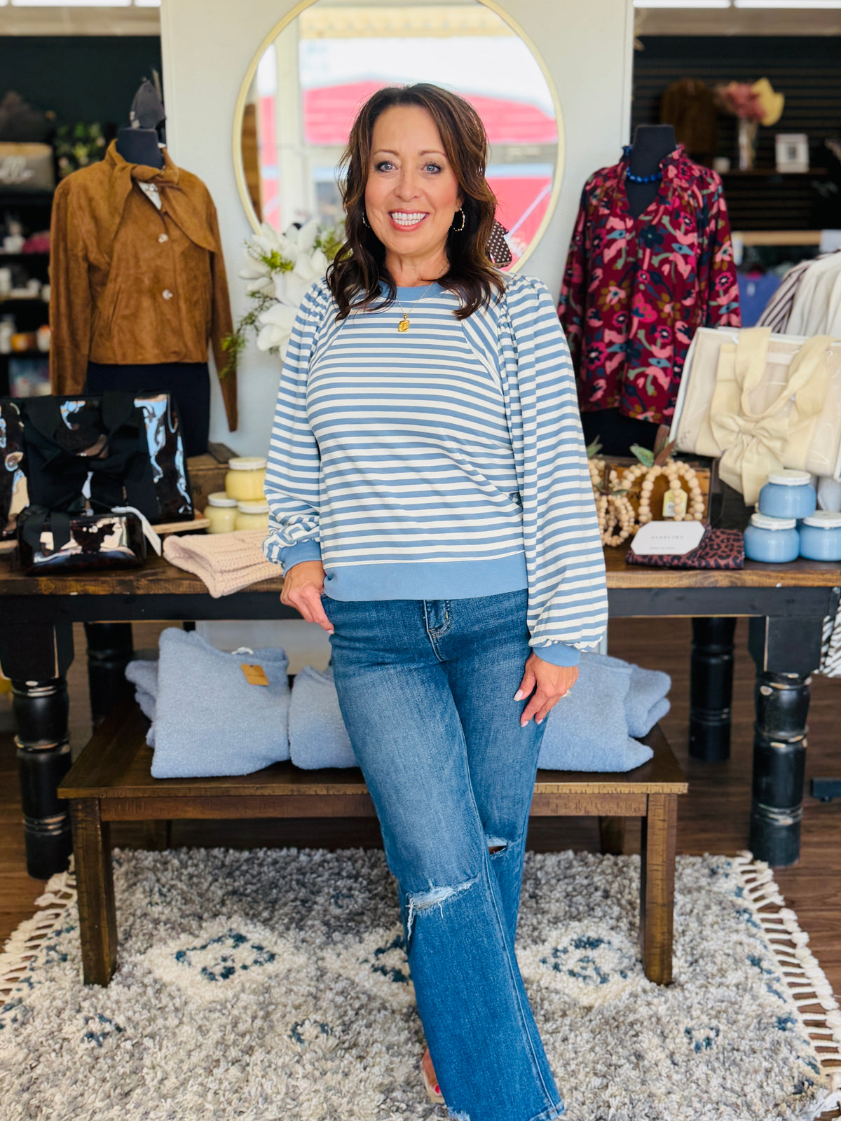 Harmony Stripe Sweater