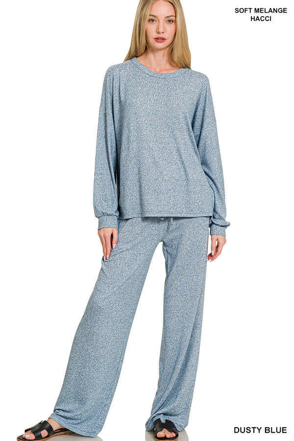 The Attic Boutique Leigh Soft Blue Set  - The Attic Boutique