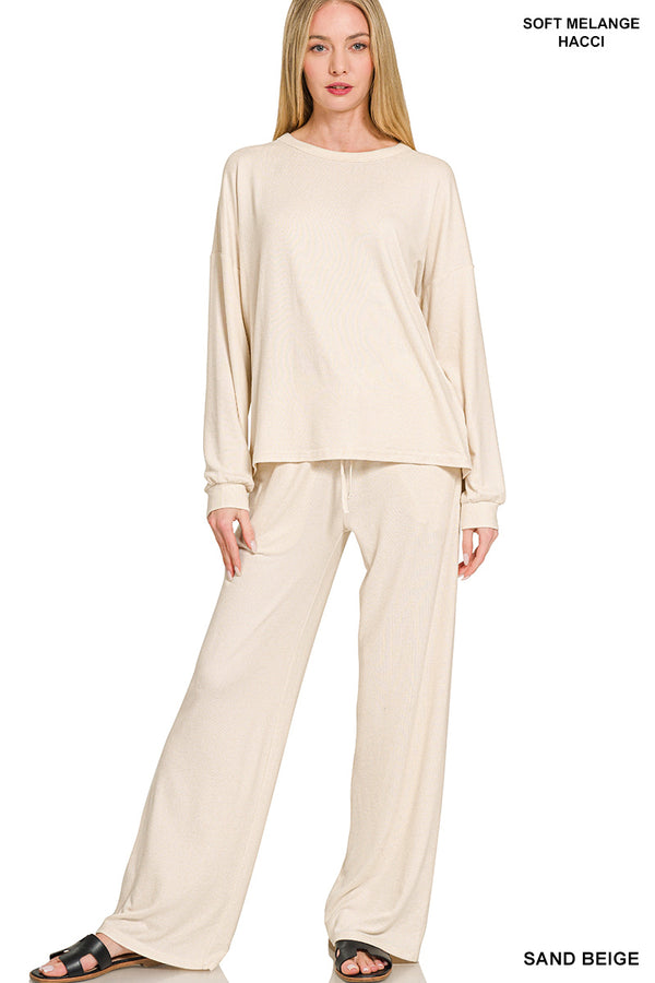 The Attic Boutique Leigh Soft Sand Set  - The Attic Boutique