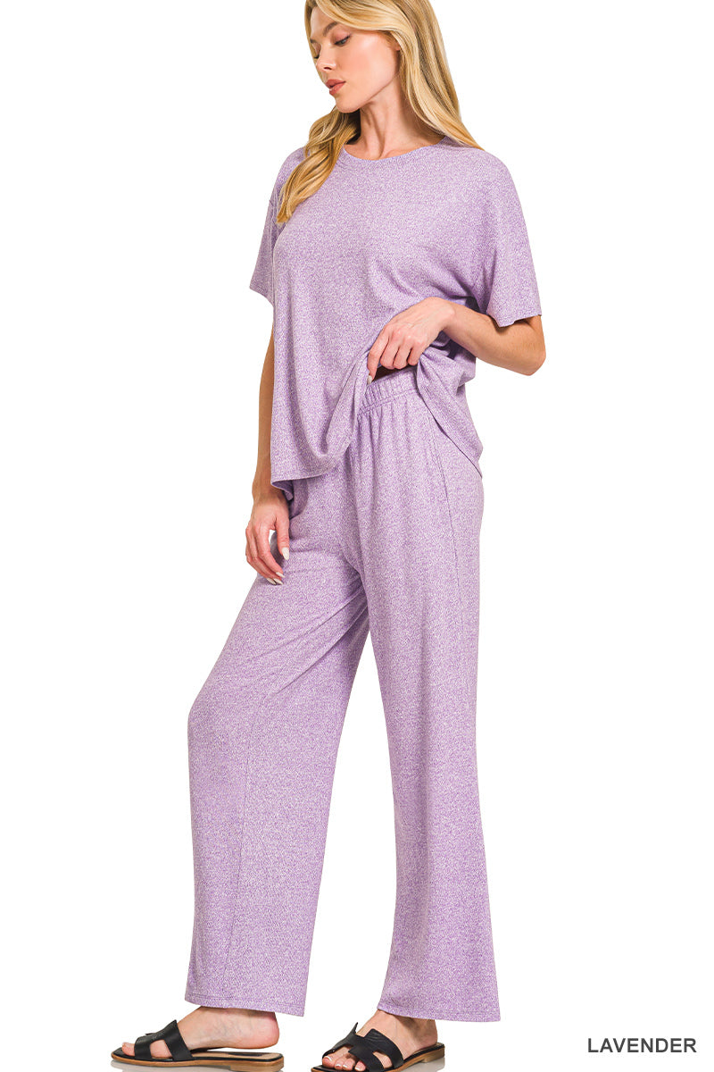 The Attic Boutique Zara Soft Lilac Set  - The Attic Boutique