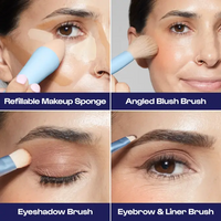 Alleyoop 4-in-1 Makeup Brush  - The Attic Boutique